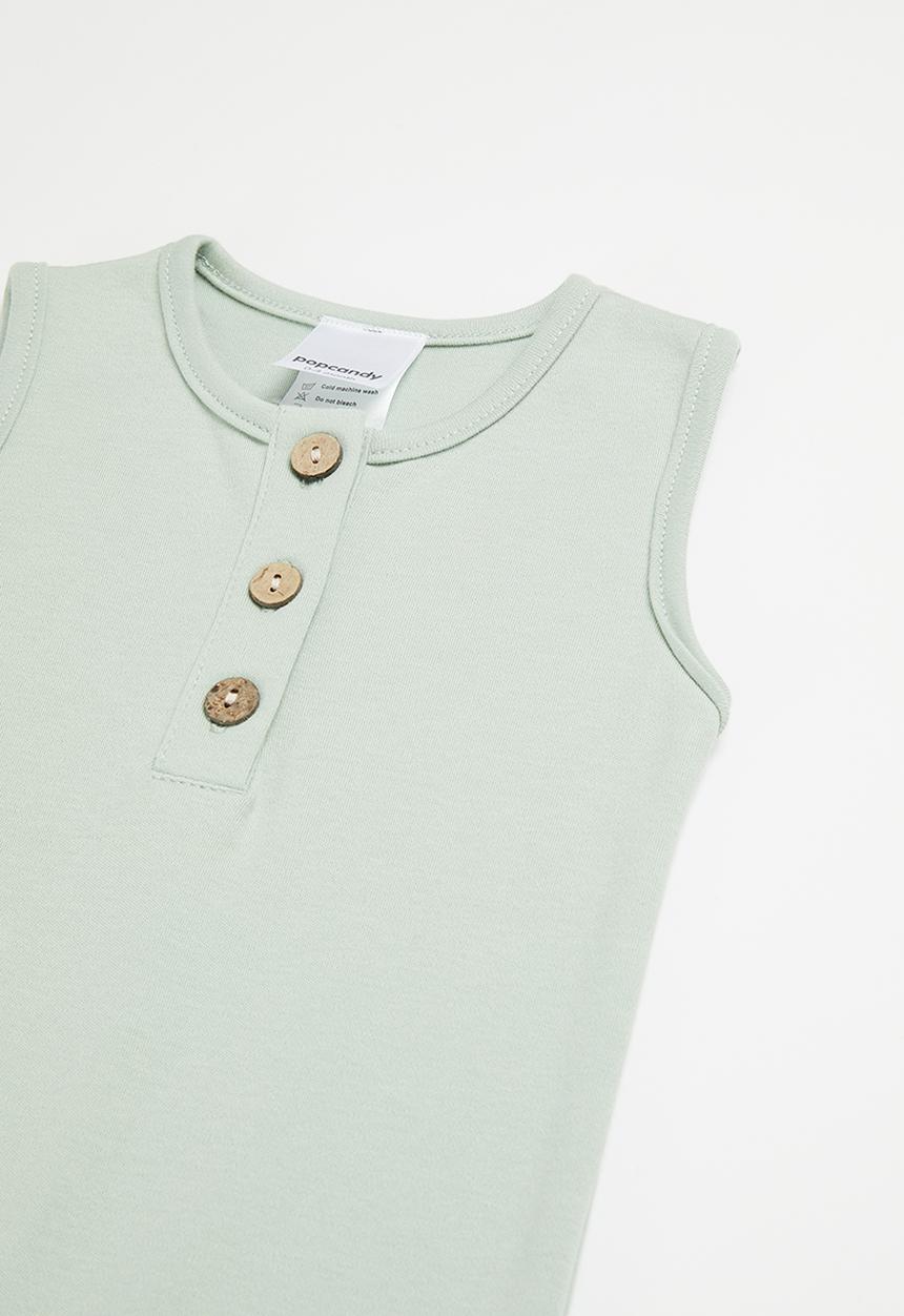 Pop Candy - Baby boys romper - light green