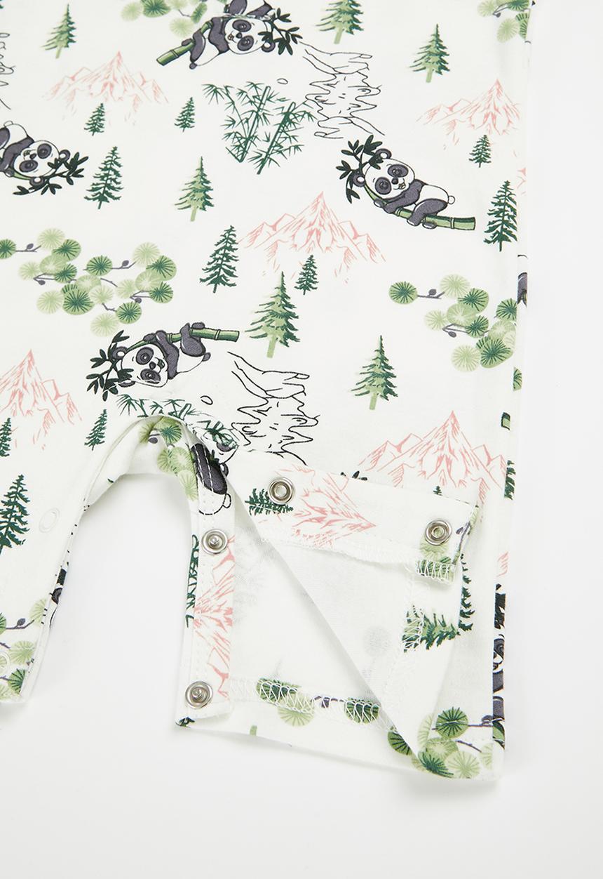 Pop Candy - Baby boys romper - white multi