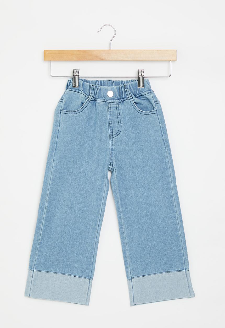 Pop Candy - Wide leg jeans - blue