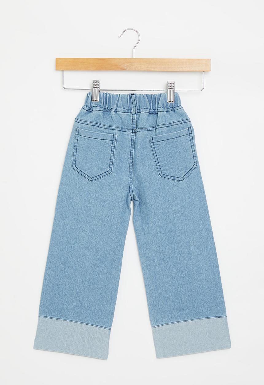 Pop Candy - Wide leg jeans - blue