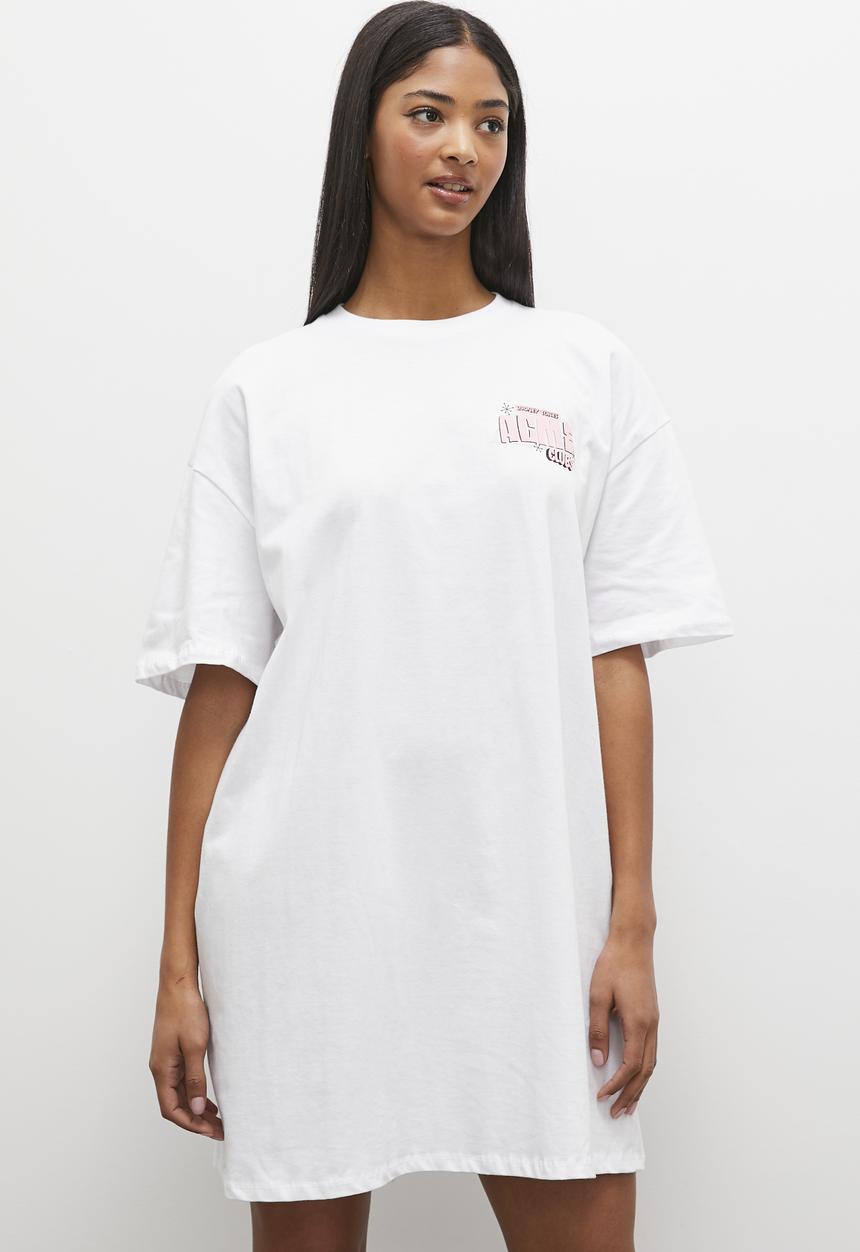 Blake - Sleep tee - white