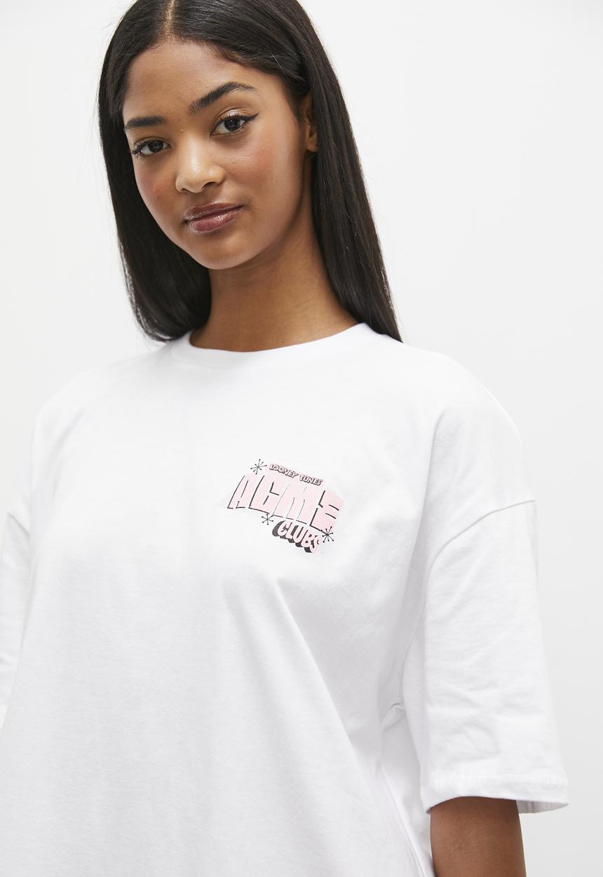 Blake - Sleep tee - white