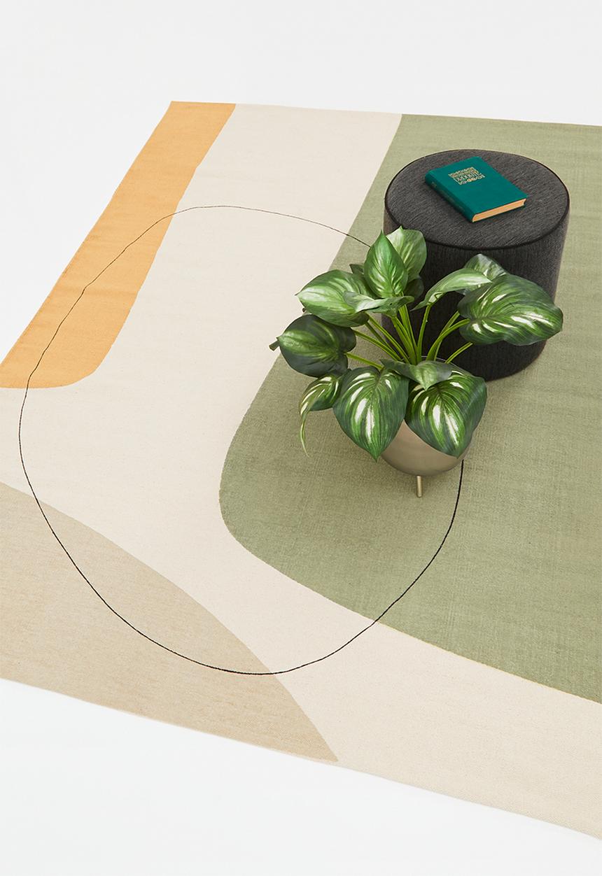 Sixth Floor - Zandi printed rug - multi