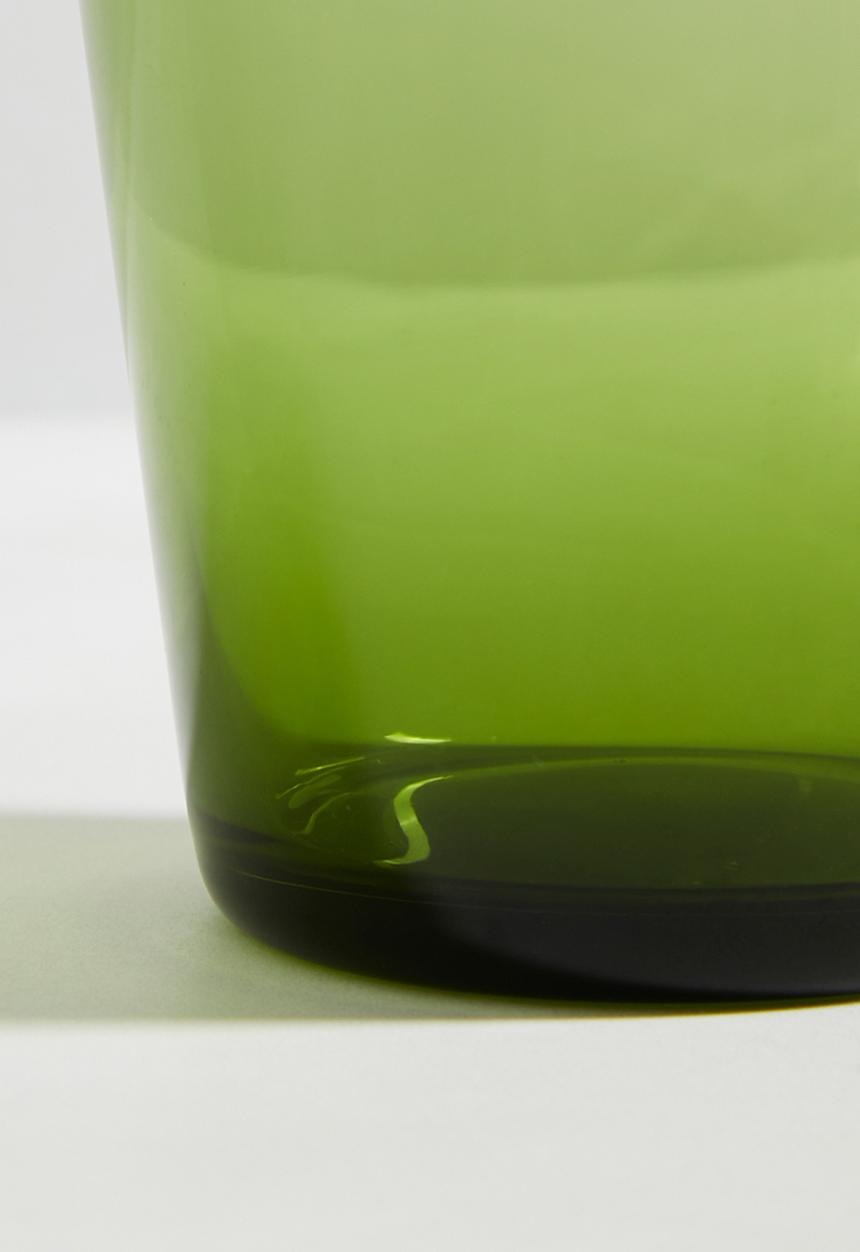 H&M - Stacky glass - green dusty light
