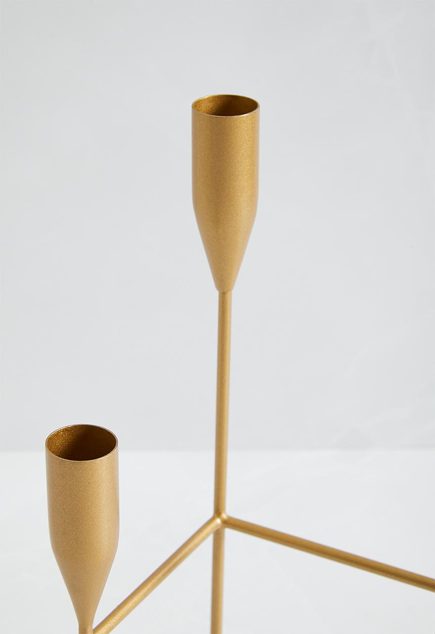 Sixth Floor - Bonnie candle holder - gold