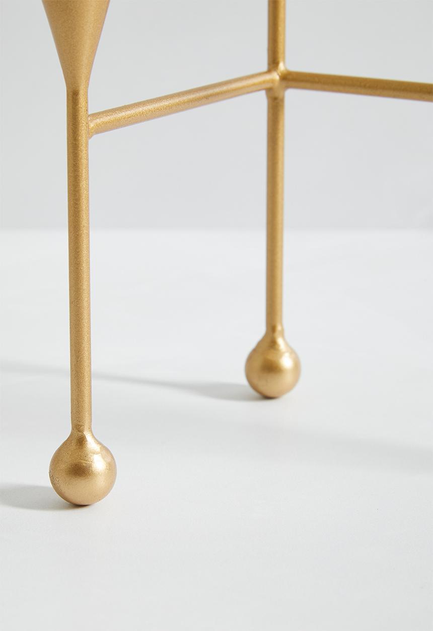 Sixth Floor - Bonnie candle holder - gold