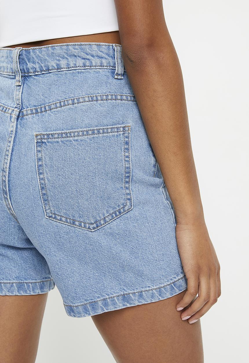 Supré  - Bermuda denim short - ocean blue