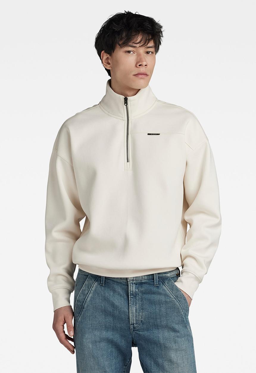 G-STAR - Skipper loose sw dry ashor sweat - eggnog