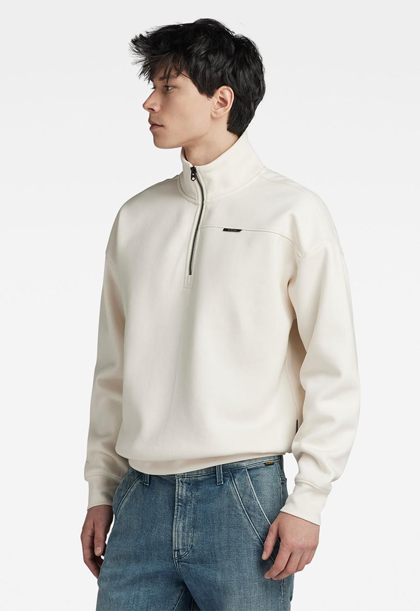 G-STAR - Skipper loose sw dry ashor sweat - eggnog