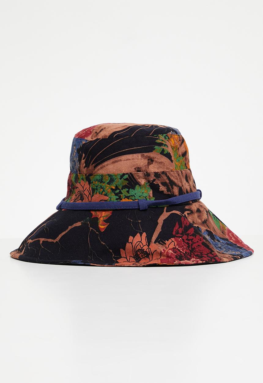 Superbalist - Lacey floral bucket hat - multi