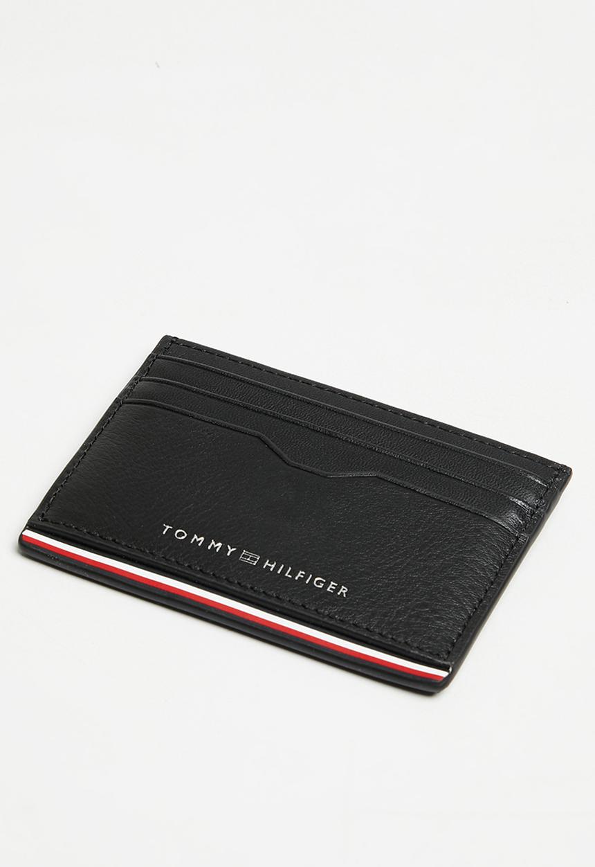 Tommy Hilfiger - Th corporate cc holder - black