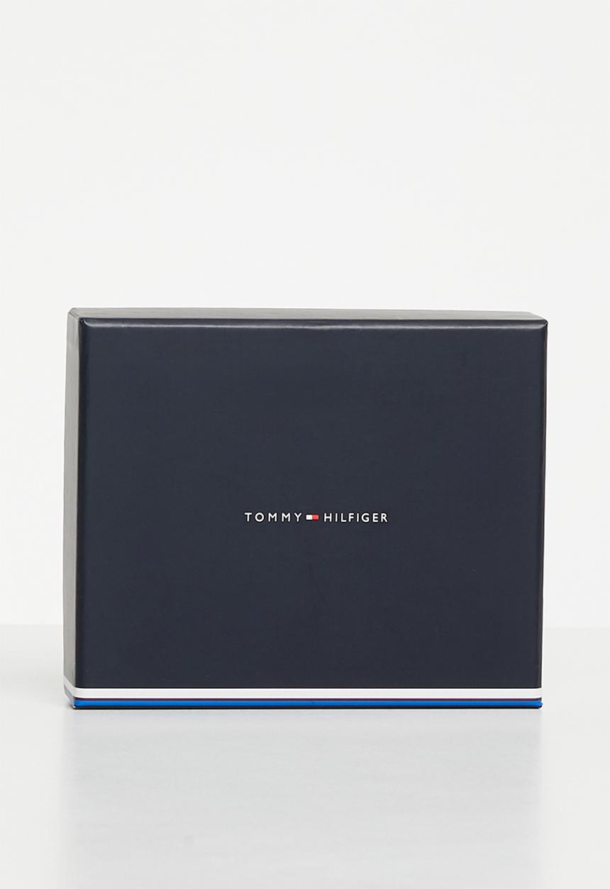 Tommy Hilfiger - Th prem leather mini cc wallet - dark chestnut
