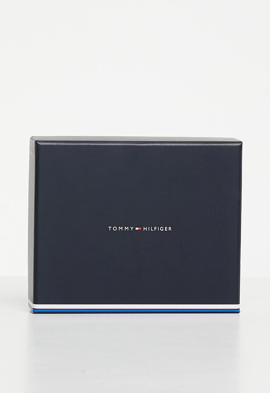 Tommy Hilfiger - Th premium leather cc holder - black