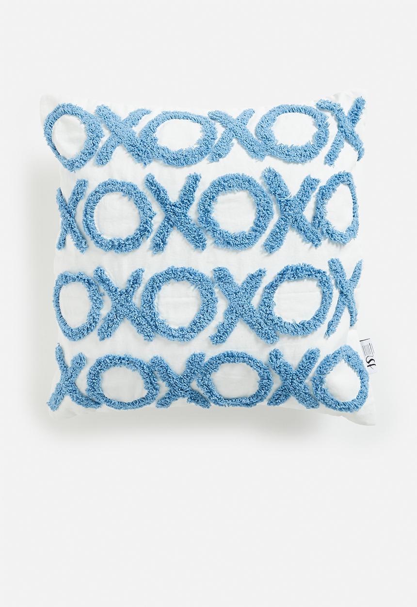 Sixth Floor - Glow cushion cover - blue