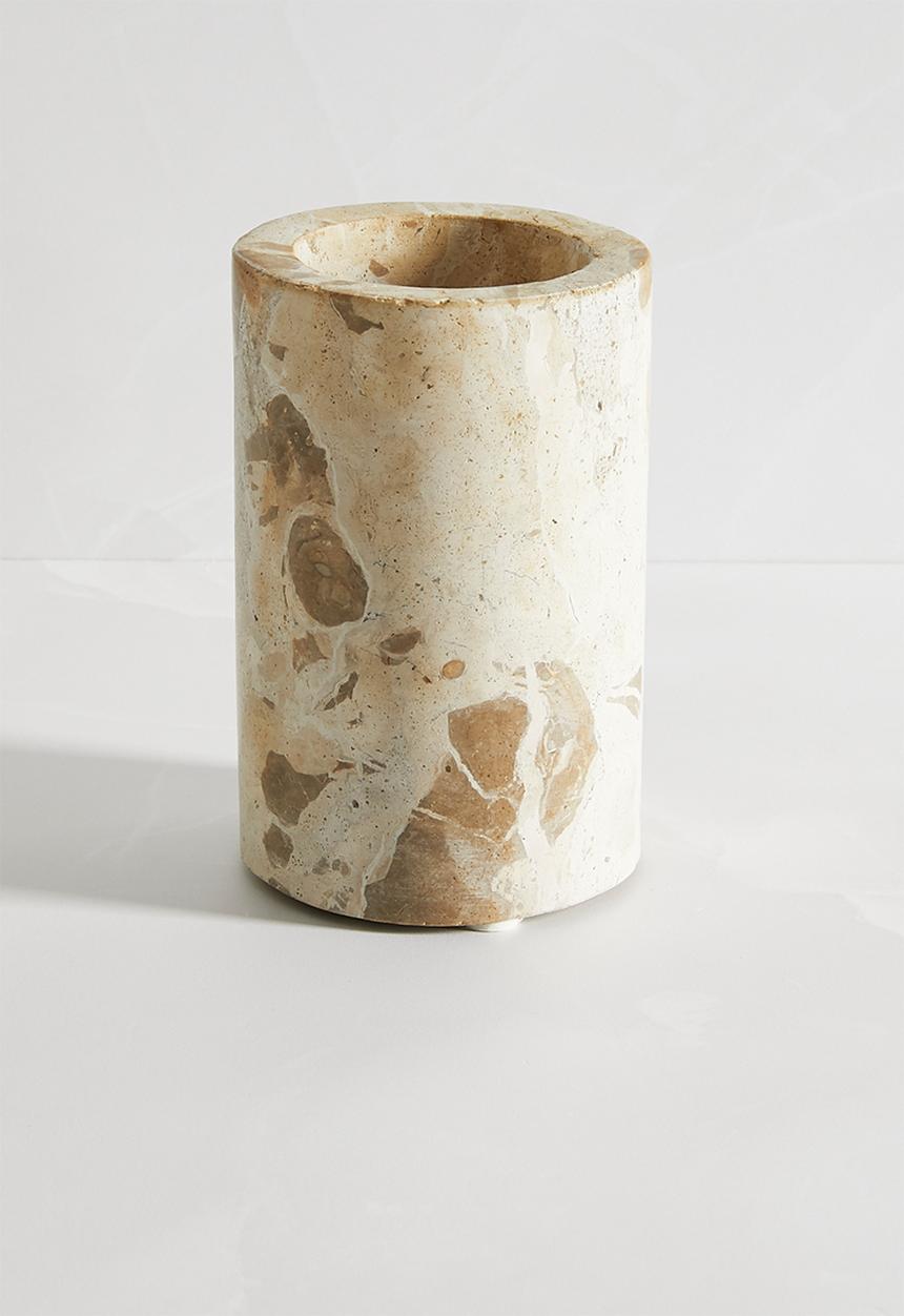 Sixth Floor - Capri beige marble tumbler - natural