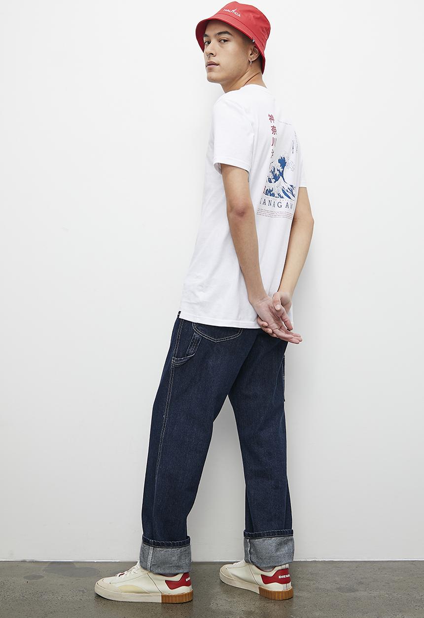 Superbalist - Photographic crew neck  tee - white