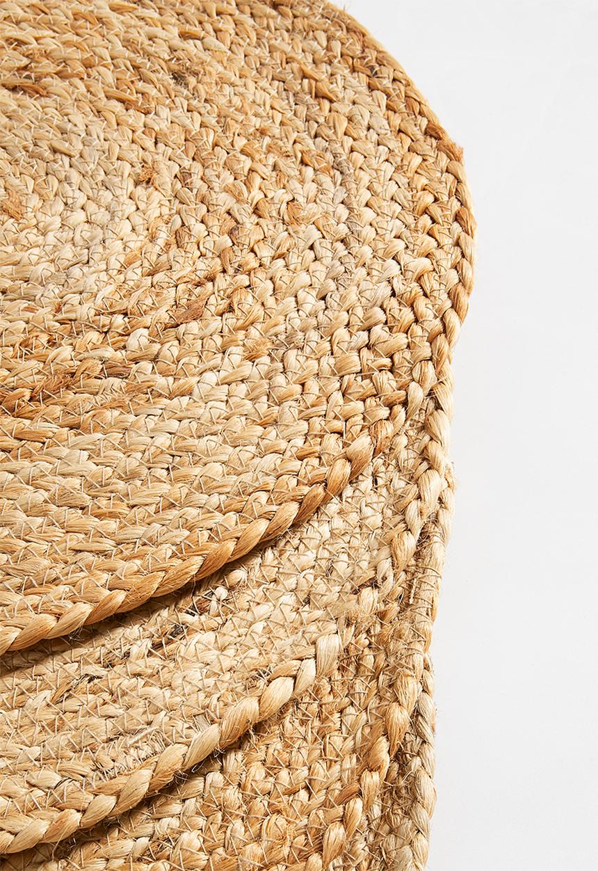 Sixth Floor - Sumba round placemat set of 4 - natural