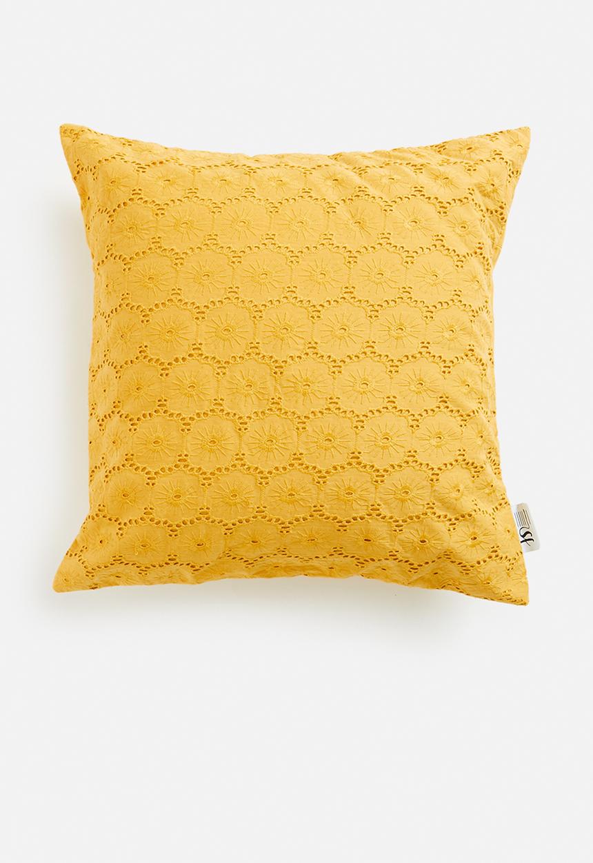 Sixth Floor - Belle cushion cover - yellow