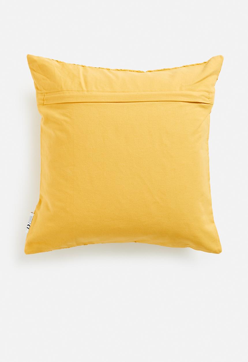 Sixth Floor - Belle cushion cover - yellow