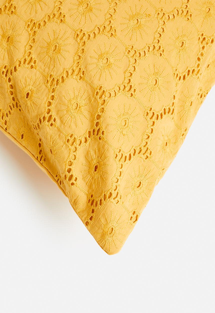 Sixth Floor - Belle cushion cover - yellow