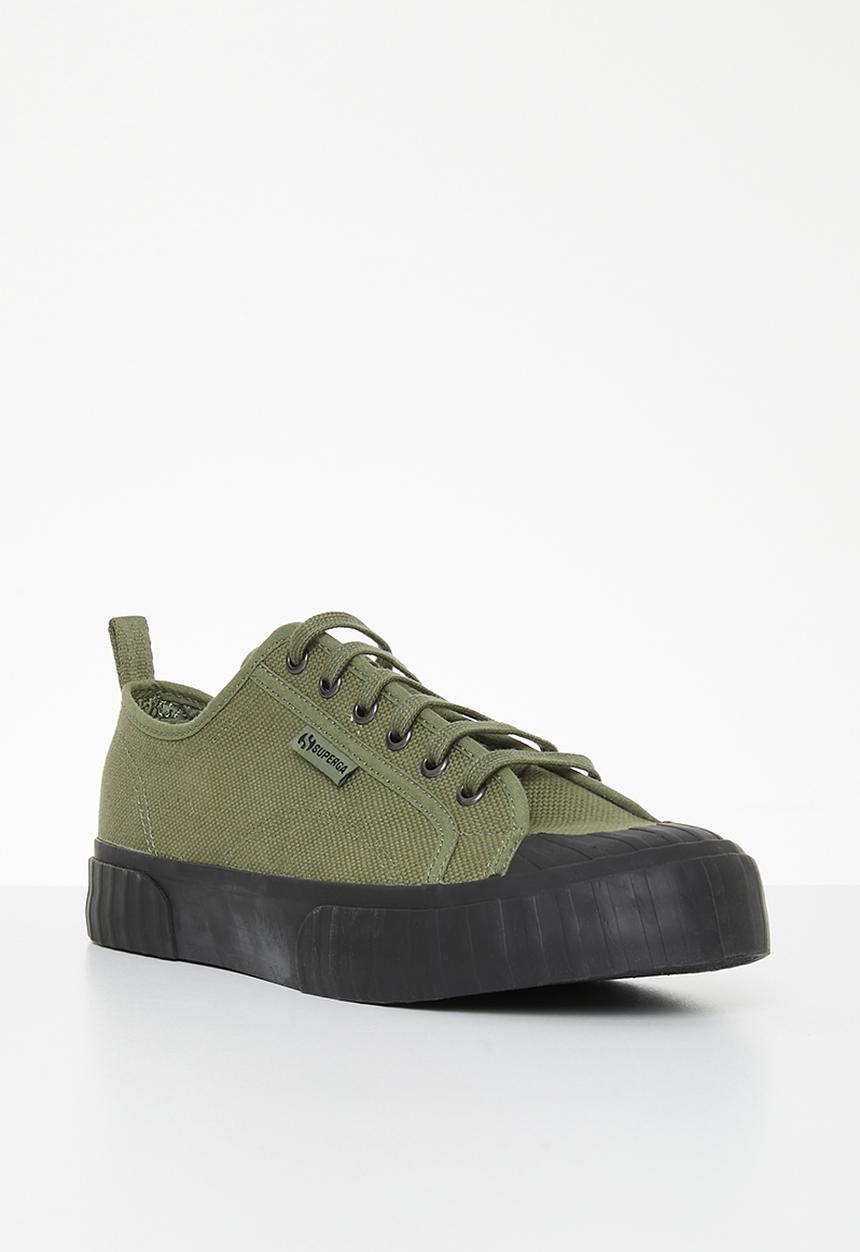 SUPERGA - Superga - green sherwood & black 