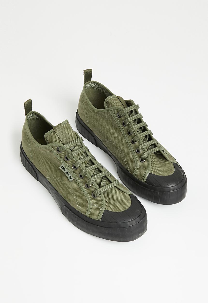 SUPERGA - Superga - green sherwood & black 