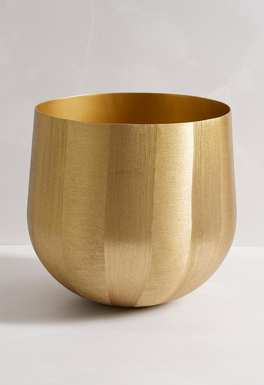 Sixth Floor - Alu planter - gold