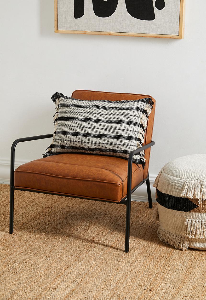 Sixth Floor - Sana cushion cover - neutral & black
