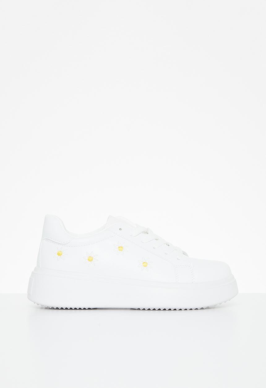 Pop Candy - Girls platform sneakers - white 