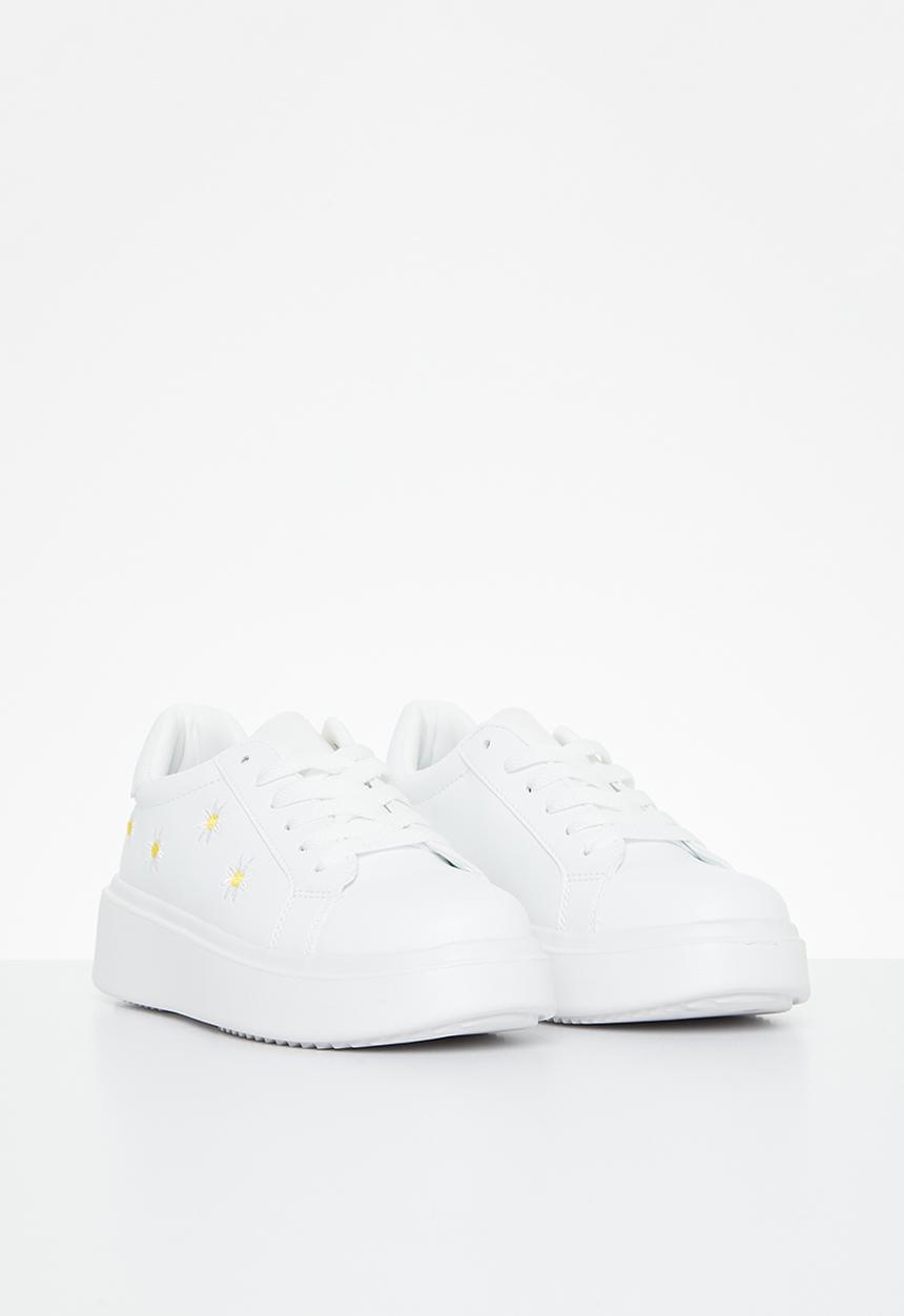 Pop Candy - Girls platform sneakers - white 