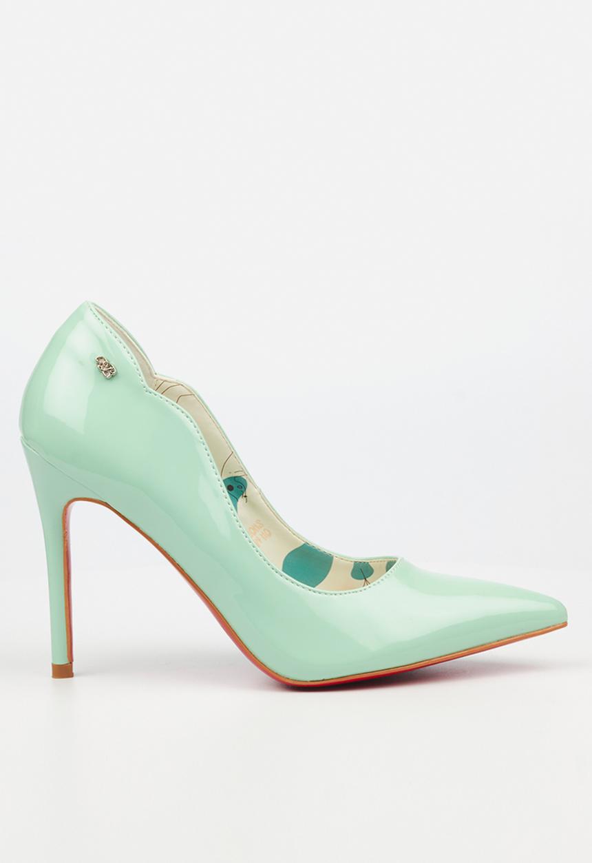Miss Black - Lola 1 court heel - sage