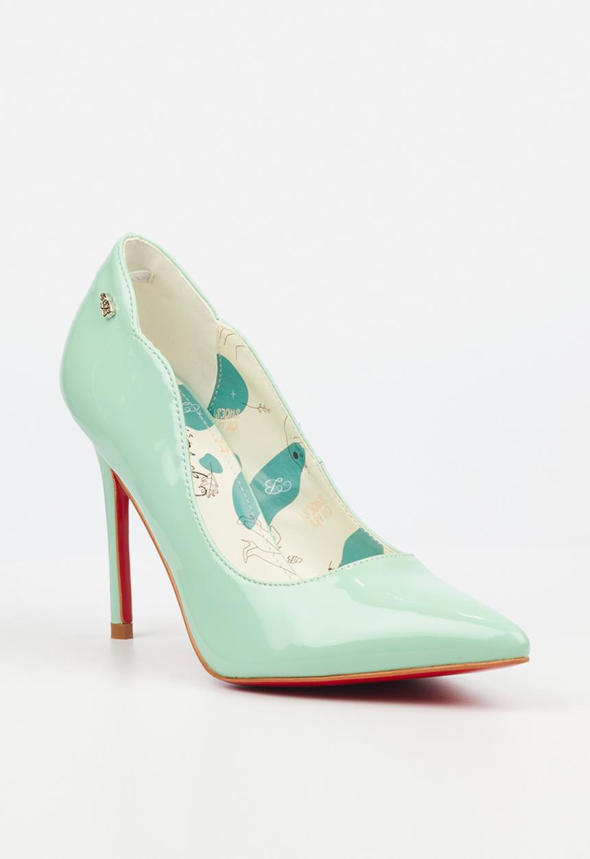 Miss Black - Lola 1 court heel - sage