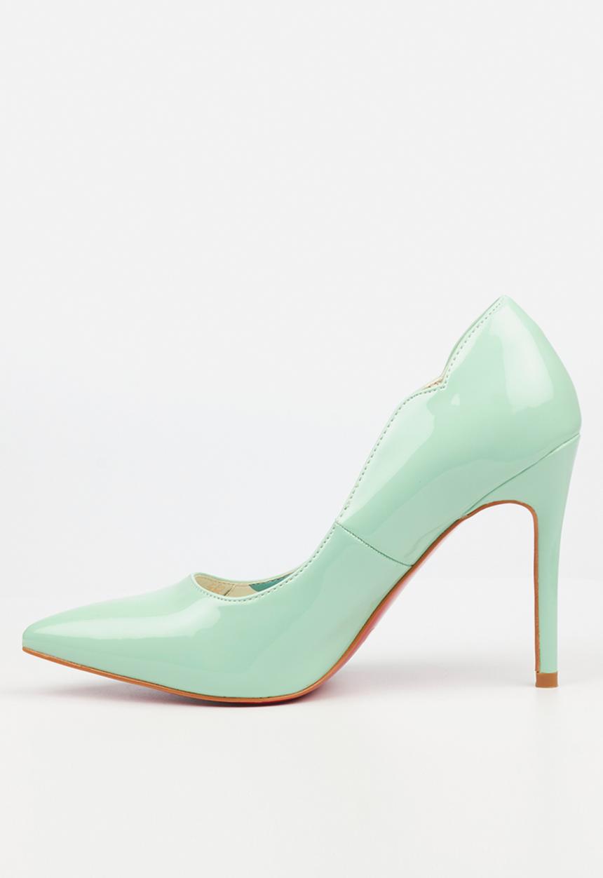 Miss Black - Lola 1 court heel - sage