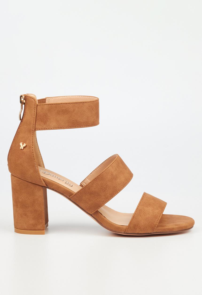 Butterfly Feet - Skyler 1 block heel -tan