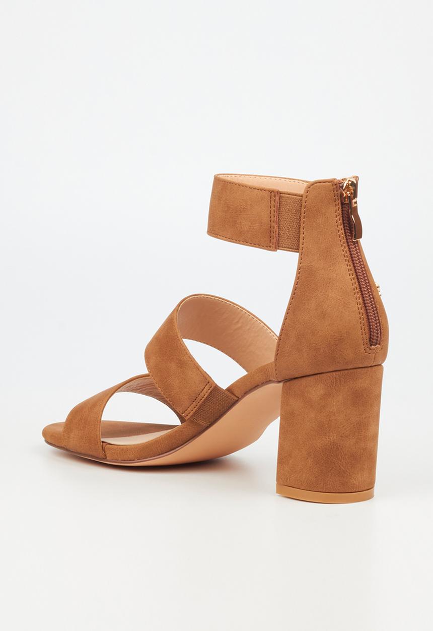 Butterfly Feet - Skyler 1 block heel -tan