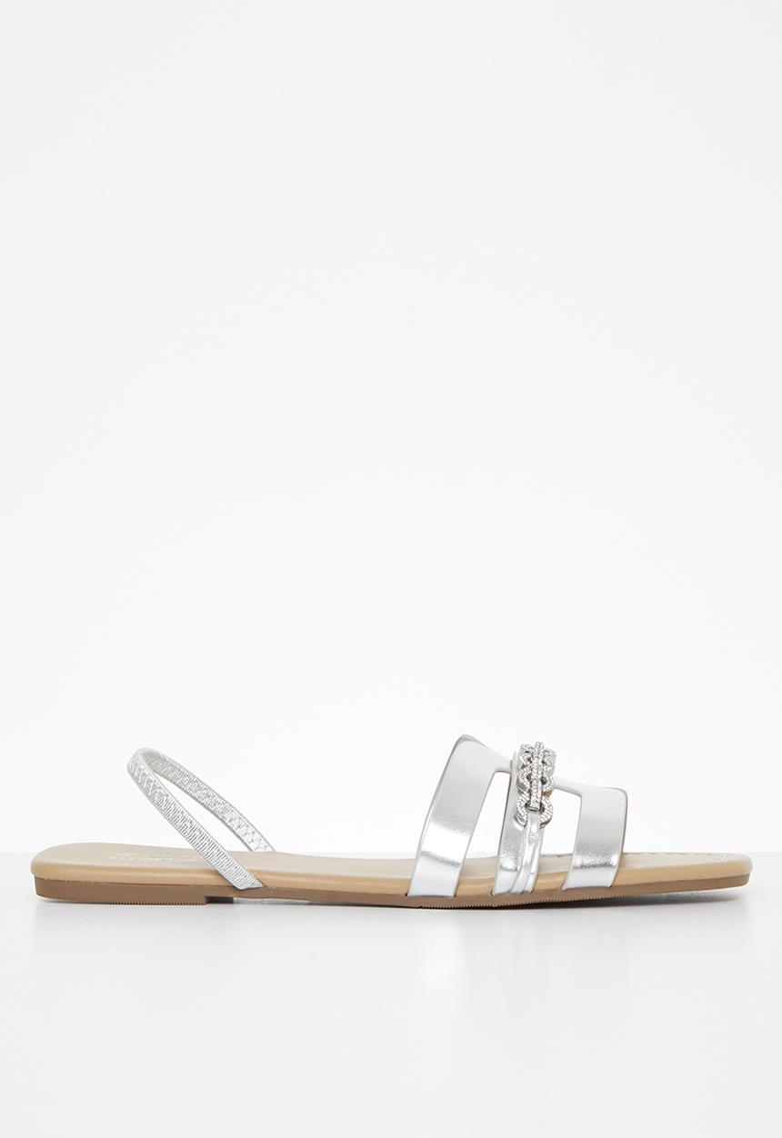 Call It Spring - Cadiz slingback sandal - silver