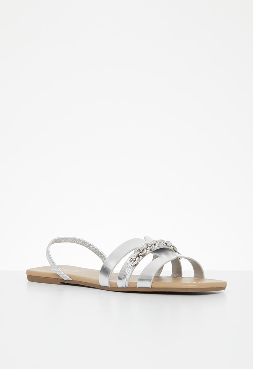 Call It Spring - Cadiz slingback sandal - silver