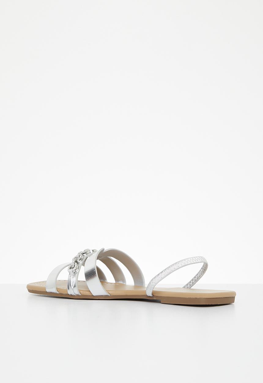 Call It Spring - Cadiz slingback sandal - silver