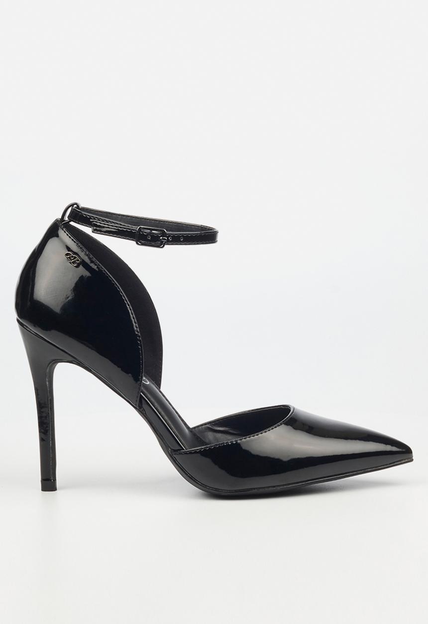 Miss Black - Lola 3 court heel - black