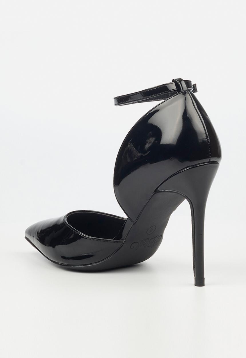 Miss Black - Lola 3 court heel - black