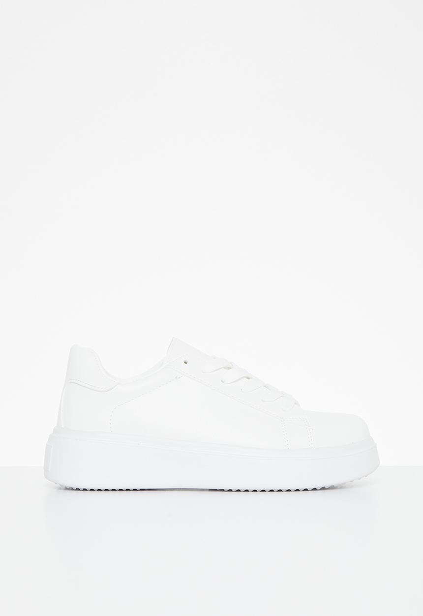 Pop Candy - Girls platform sneakers - white