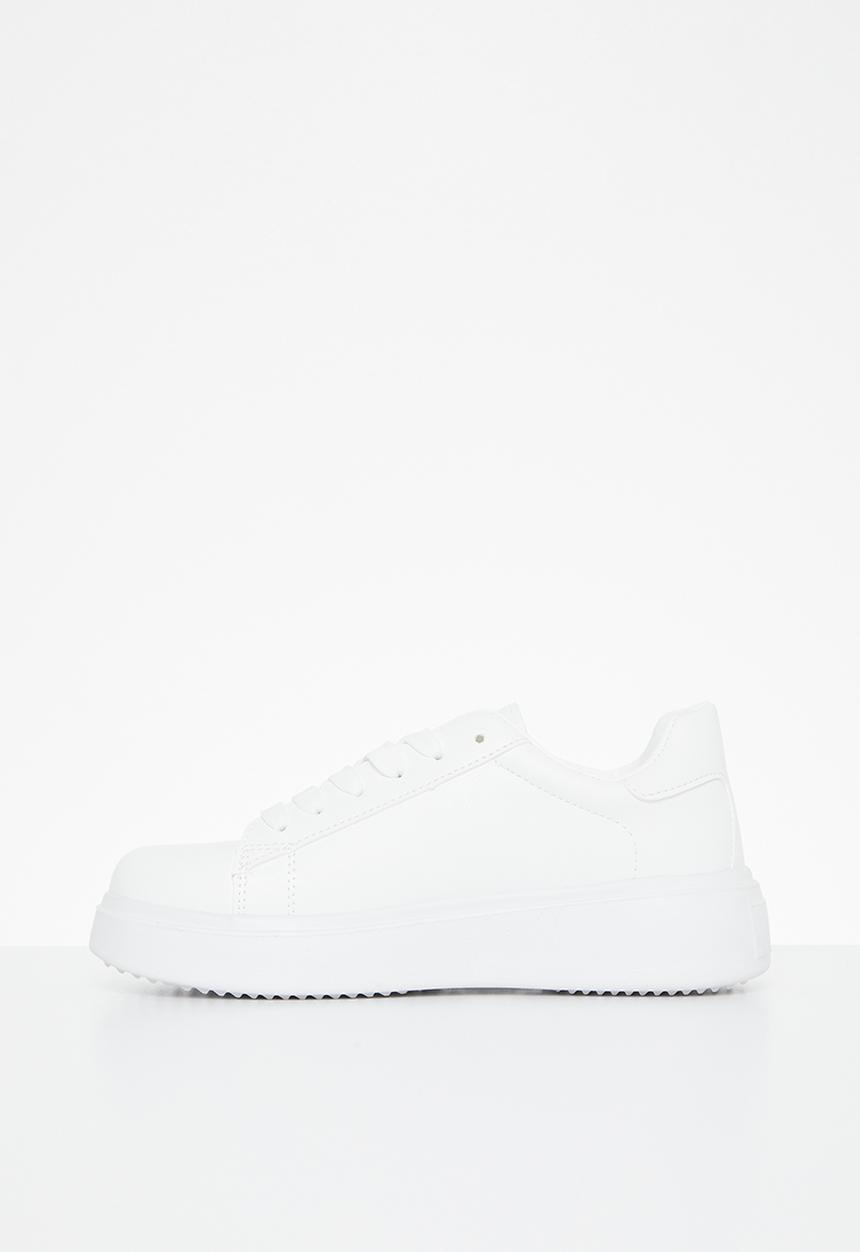 Pop Candy - Girls platform sneakers - white