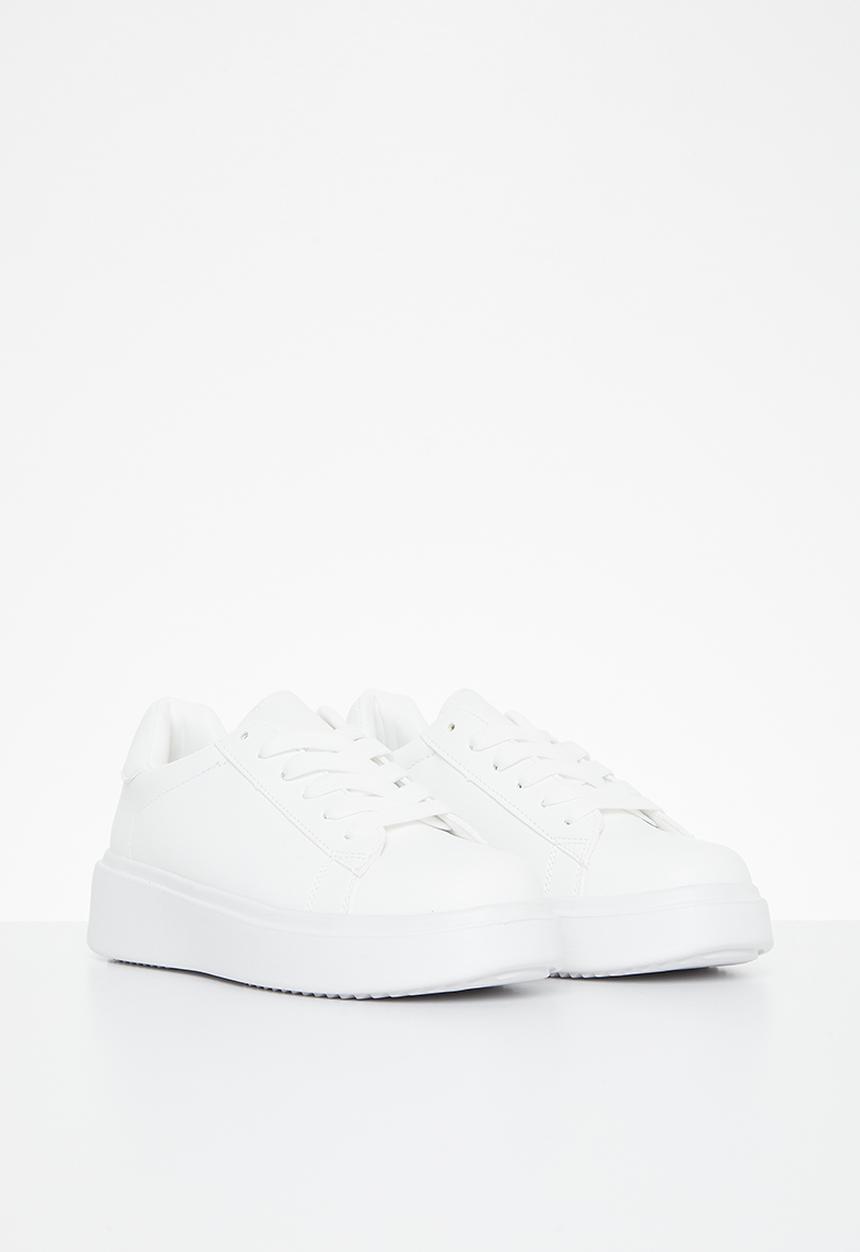 Pop Candy - Girls platform sneakers - white