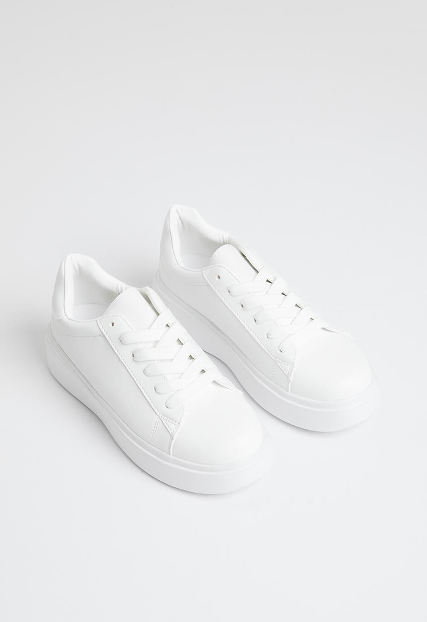 Pop Candy - Girls platform sneakers - white
