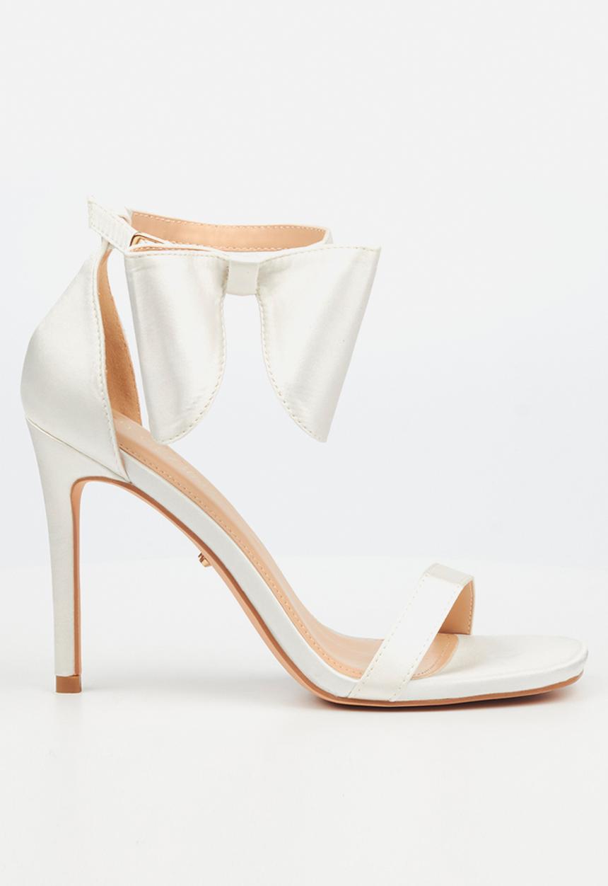 Miss Black - Snazz2 3 stiletto heel - white