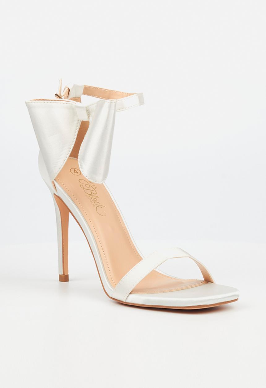 Miss Black - Snazz2 3 stiletto heel - white