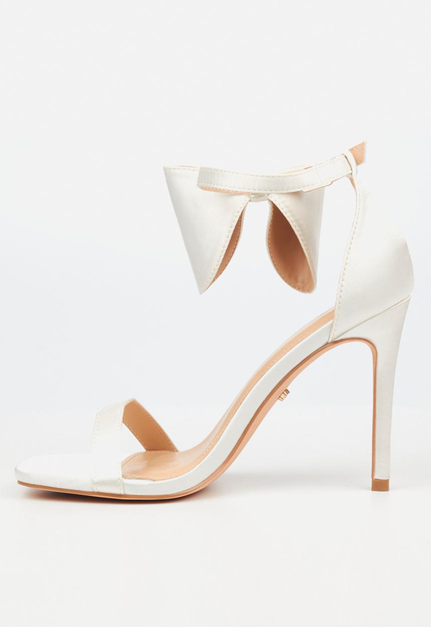 Miss Black - Snazz2 3 stiletto heel - white