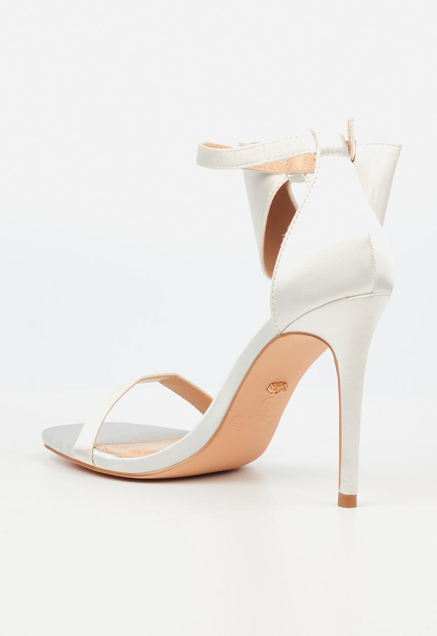 Miss Black - Snazz2 3 stiletto heel - white