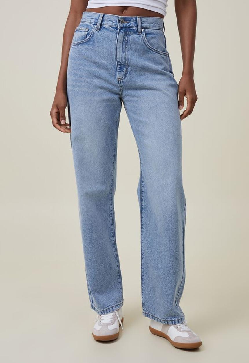 Cotton On - Loose straight jean - bondi blue