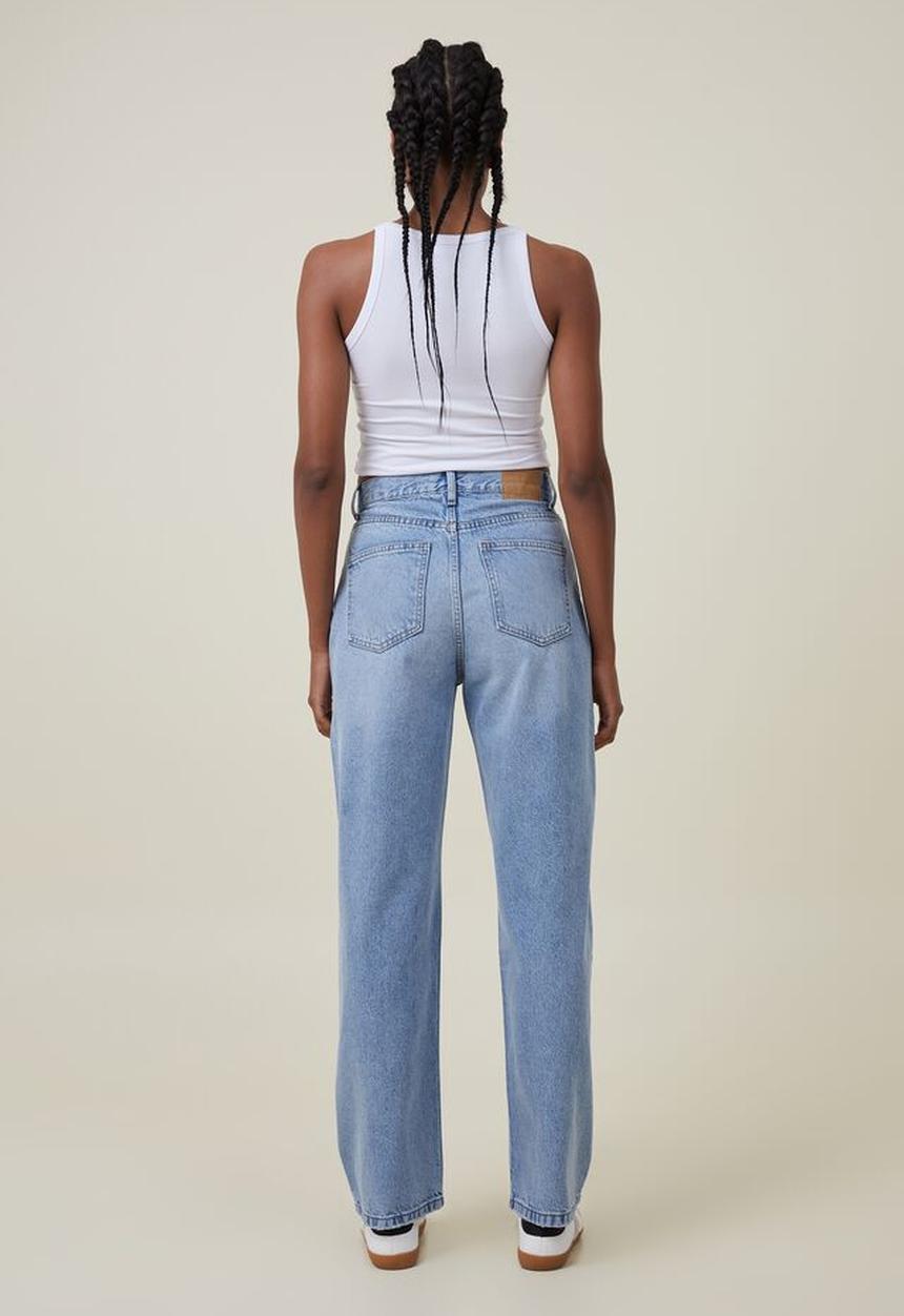 Cotton On - Loose straight jean - bondi blue
